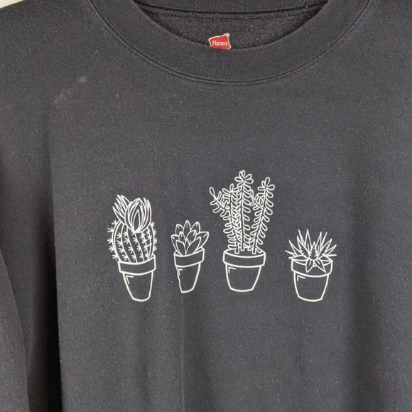 Plant Mom/Dad succulent sweatshirt /plant lady top - Picture 2 of 6